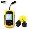 Finder Lucky FF11081 Fishfinder Alarm 0,7100m Sonar portátil LCD Finders Finders Fishing Lure Echo Sonder Fish Finder Original