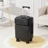 Internet beroemde bagage voorkant openen multifunctionele 20 inch bagage wachtwoordkast Universal Silent Wheel Business Travel voor vrouwen en mannen