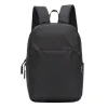 Backpacks Mini Canvas Men's Backpack Fashion Black Rucksack School Sac pour homme petit Bagpack mâle japonais voyage imperméable sac à dos