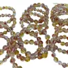 Geomancy Accessory Natural Crystal Brasilian Koi Röd och gul vattnade enkla slinga armbandsmycken