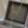 Catene 925 sterling sier womens messik collana gioielli anniversario coppia drop drop neckserves dh85a