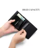 Holders Metal Credit Card Holder Wallet Men Women RFID Aluminium Bank Cardholder Case Carteras Para Mujer Leather Wallet with Money Clip