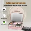 Étuis nouveaux sacs de maquillage avec maquilleur léger maquilleur avec miroir Portable LED Storage de grande capacité