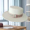 Kapelusz Fedora dla kobiet szeroki Brim White Black Feil Feil Finer Panama Church Ladies Vintage French Jazz Sombreros de Mujer 240417