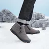 Casual Shoes Women Snow Boots Warm Short Plush Winter Women's Vulcanize Side Zipper Outdoor bekväm icke-halkad stor storlek