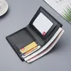 Wallets Men's Short Wallet With Lychee Pattern Multifunctional Thin Money Clip Korean Version Trendy Cash