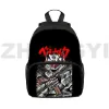 Backpacks Japan Berserk Backpack 3d Print Anime Mini sac Kindergarten Gatsu sacrifice Zodd Bookbag Children Zipper 12/16 pouces Berserk Kids