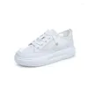 Casual schoenen Comemore 2024 Koreaanse versie Flat Mesh Vrouw groot formaat 42 43 Damesschoen Wit platform Sportvrouw zomer