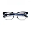 Zonnebrillen frames bril M96 Japan merk vierkant titanium mannen vrouwen trending optische bril oculos de grau feminino