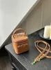 Sagni a tracolla Mini Box Box 2023 Summer Nuovo mini Small Scorse Borsa Borsa Rossa Manico a tracota Piccola borsa decorativa H240420