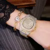 Designer Fashion Womenwatch Full Sky Star Steel Belt Full Diamond Женская внешняя торговля календаря календарь моды календарь календарь 4559