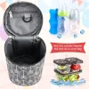 Väskor Accmor Breastmilk Cooler Bag With Ice Pack, isolerad babyflaskkylare påsar, Babyflaska varmare kylväska, babyflaska