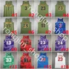 Jerseys de basquete retrô Iverson Rodman McGrady Garnett Malone Mutombo Bibby Hill Stockton Payton Barkley Nash Allen Payton Williams entrega rápida