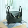 Top original wholesale Herrmms Lindiss tote bags online shop Womens handbag 2024 new top layer cowhide light luxury design large capacit With Original Logo