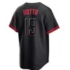 Custom 2023 S-4XL 44 Elly De La Cruz Joey Votto Baseball Jersey Ken Griffey Jonathan India Hunter Greene Johnny cincinnati Bench Tyler Jake Baseball jerseys