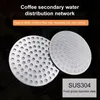 Coffee 51/51.5/53/58.5 Screen Layer Coffee Basket Mm Puck Accessories Espresso Steels Stainless Reusable Double Filter Screen 240410