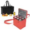 Bags Portable Lunch Cooler Beer Delivery Bag Folding Insulation Picnic Ice Pack Food Tote Thermal Bag Drink Carrier Insulated Bags