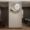 Wall Clocks Luxury Room Clock Large Cute Living Mechanism Office Reloj De Pared Luminoso Decoration