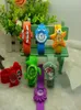 Fashion Slap Watch Ocean Animal Series Kid-Tatchs Kid Crab Shark Shark Dolphin Fish Snap Clock Silicone Candy Quartz Watches6199058