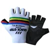 Sporthandskar UAE TOUR DE France Cycling Half Finger Outdoor Anti Slip Women and Mens Fitness 230925 Drop Delivery Outdoors Athletic A DHZNH