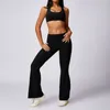 Conjuntos activos Set Sportswear Sportswear Fitness Bra Traje deportivo Leggings de cintura alta Falda Trabajo de entrenamiento Traudilla