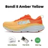 Hokah 8 One Clifton 9 Hokahs 2024 Running Shoes Bondi Women White Black Coastal Sky Vibrant Orange Shifting Sand Airy Blue Red Carbo9Swm# S Carboswm#