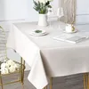 Tableau de nappe d'huile imperméable nappe à manger moderne Couverture simplicité Accessoires de cuisine Café pour le salon