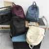 Bolsas UNXINU Backpack de couro feminino Backpack de grande capacidade para meninas para meninas estudantes universitários Backpack Bookbag Bag