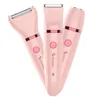 Electric Bikini Trimmer Rechargable Female Epilator Lady Hair Removal Women Shaver for Legs Pubic Body Depilador Privates Parts 240416