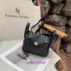 Top original wholesale Herrmms Lindiss tote bags online shop new mini bag doctors leather womens pillow one shoulder crossbody With Original Logo