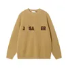 Designer Luxury Classic Sanderss Fashionable Versatile Casual Comfortable Minimalist Style High Street Letter Three-dimensional Embroidery Sweater