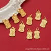 geomancy accessoire oude methode zand goud kleur perzik bloesem god van rijkdom koi wijsheid order lijst met armband DIY Accessoires
