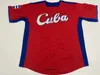 2023 Team Cuba Baseball Jersey Yoan Moncada Luis Robert Erisbel Arruebarrena Alfredo Despaigne Yadir Drake Yoelkis Guibert Roel Santos Yadil Mujica Ariel Martinez