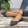 Scarpe casual da donna Slip traspirante in maglia da donna su gusti a basso livello solido sneaker zapatos de mujer