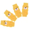 Appareils pour chiens 4 PC Le couvercle tient des chaussettes pour animaux