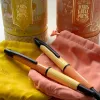 Stylos NOUVEAU style Majohn A2 Press Resin Fountain Pen Extra Fine Nib 0,4 mm Encre stylo Convertisseur pour écrire un cadeau de Noël plus léger que A1