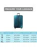 Accessoires Couper à bagages Stretch Tissu Fabric Suitcase Protector Baggage Couvre de boîtes à poussière Convient pour 1830 pouces Base de valise Organisateur de voyage