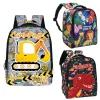 Sacs Excavator Digger Dinosaur Animaux Imprimez les enfants Sacs d'école Baby Toddler Sac à dos pour enfants Sac à maternelle Sac à couches