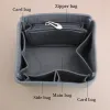 Gevallen Tinberon Bucket Bag Organizer Insert dames make -up cosmetische tas grote capaciteit vilt stoffen toilettas tas organisator voor handtassen