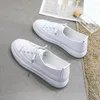Sıradan ayakkabılar beyaz spor ayakkabılar kadınlar 2024 yaz çok yönlü düz moda bayan sığ ağız Koreli konfor tahtası zapatos de mujer