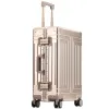 Багаж 100% алюминомагний сплав сплав Спиннер 26 -дюймовый чемодан высокой емко