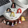 Anime charmes en gros de souvenirs d'enfance doux princesse princesse drôle cadeau de dessin animé charmes accessoires de chaussures pvc décoration boucle soft raby slog charmes