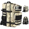 Rucksäcke Neues 25L/45L Militärtaktischer Rucksack Outdoor -Training Fitnessstudent Wanderwanderung Camping Reise Rucksack Armee 3D Trekking Molle Knapsack