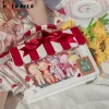 Torby Ita House Kształt przezroczystą torbę na ramię dla kobiet Crossbody Bag Lolita Girl 10cm Doll torebka z kreskówki torba łańcuchowa Pu skórzana torebka