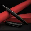 Pens Black Hongdian N6 Kolben Brunnen Stiftharz EF/F/Long Messer Nib Schöne Torpedo Cloud Seal Cap Business Office Schreiben