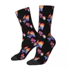 Men's Socks Colorful Guppy Sock Men Women Polyester Stockings Customizable Hip Hop