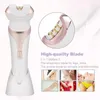 Épilateur électrique 4in1 d'origine pour le corps du corps du corps électrique Bikini Trimmer Lady Razor Leg Arm Épilation des cheveux 240416