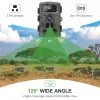 Camera's 1080p jachtpadcamera Wildlife Camera met nachtzichtbeweging Activated Outdoor Trail Camera Trigger Wildlife Scouting