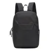 Sacs Men's Small Sac à dos noir léger le poids de messager à tendance simple Voyage décontracté petit sac à dos Boys Small Sac