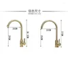 Bathroom Sink Faucets Faucet Brushed Gold Stainless Steel Basin Cold Water Single Hole Kitchen Tap Mixer Taps Torneira